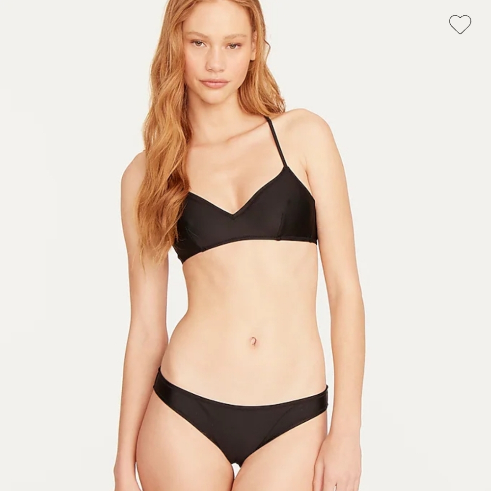 NWT J.Crew Women's Navy Bikini Set Size Medium